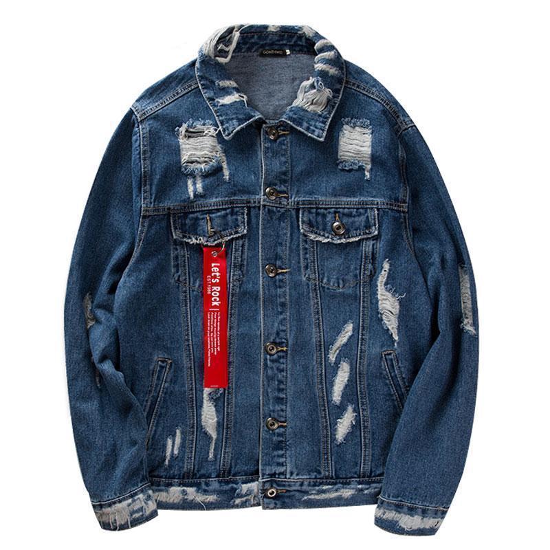 Ripped Denim Jacket
