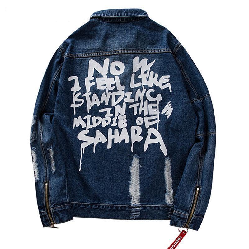 Distressed Ripped Denim