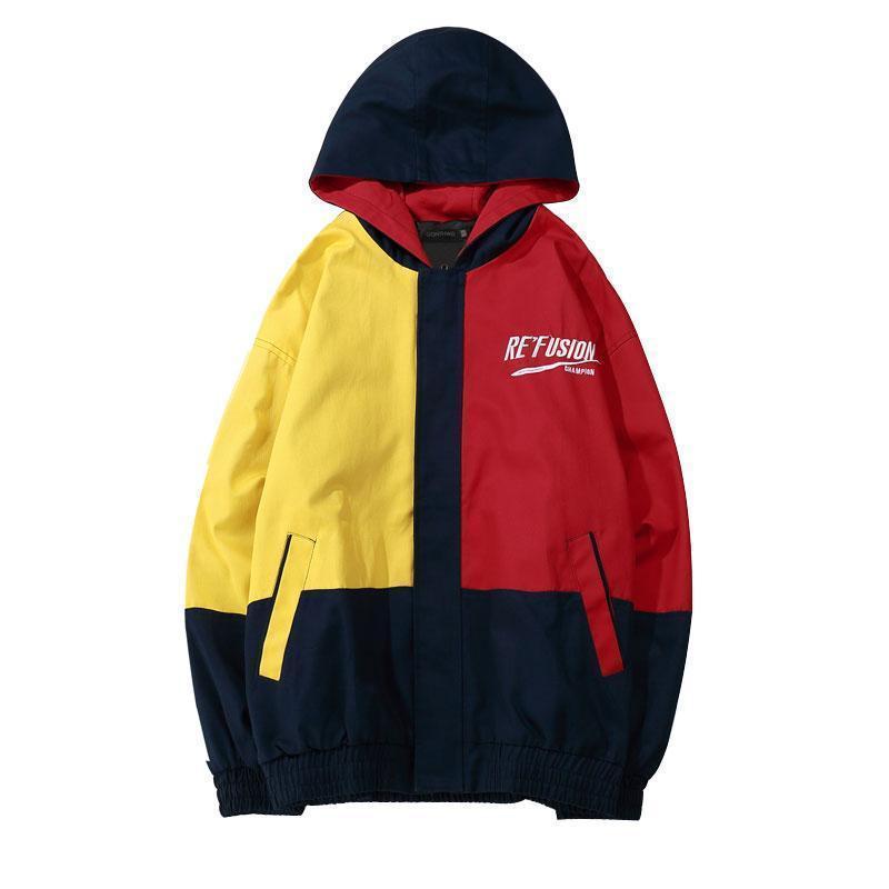 Hip Hop Casual Full Zip