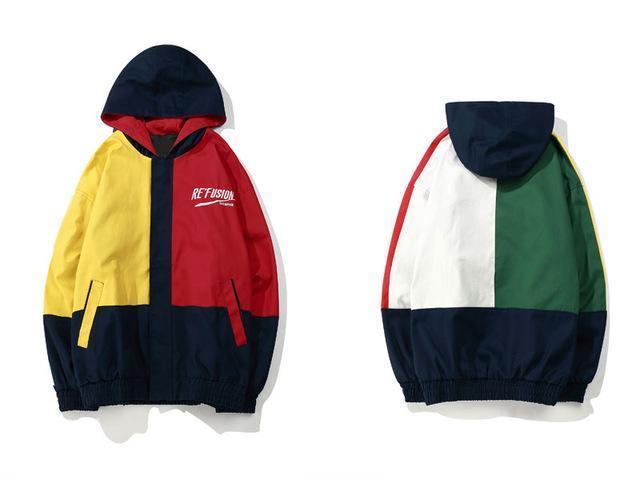 Hip Hop Casual Full Zip